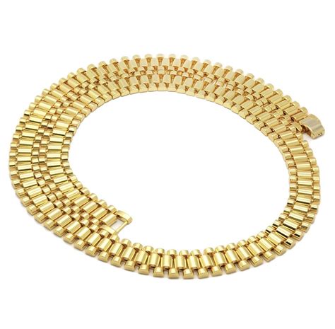 necklace rolex|Rolex necklace for women.